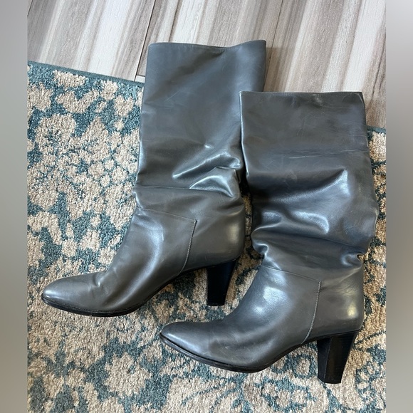 Vintage Maserati italian leather boots sz 10 - Picture 1 of 4